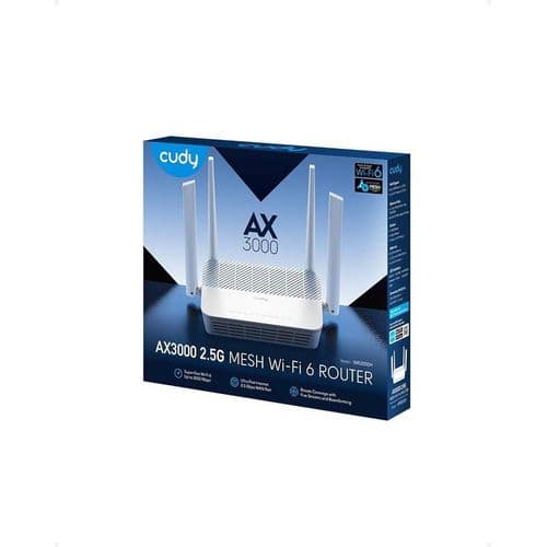 CUDY AX3000 Wi-Fi 6 5G Mesh Router P2_EU - Router - 1 Gbps